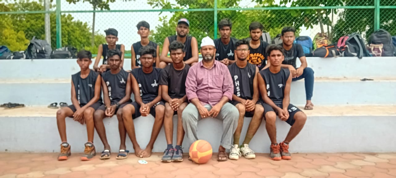 PHSS Places Second in Karur District Basketball Tournament