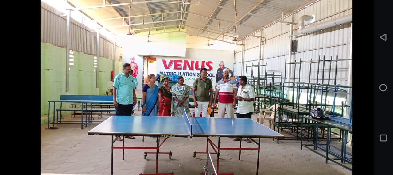 PHSS Students Shine in Karur District Level Table Tennis Tournament
