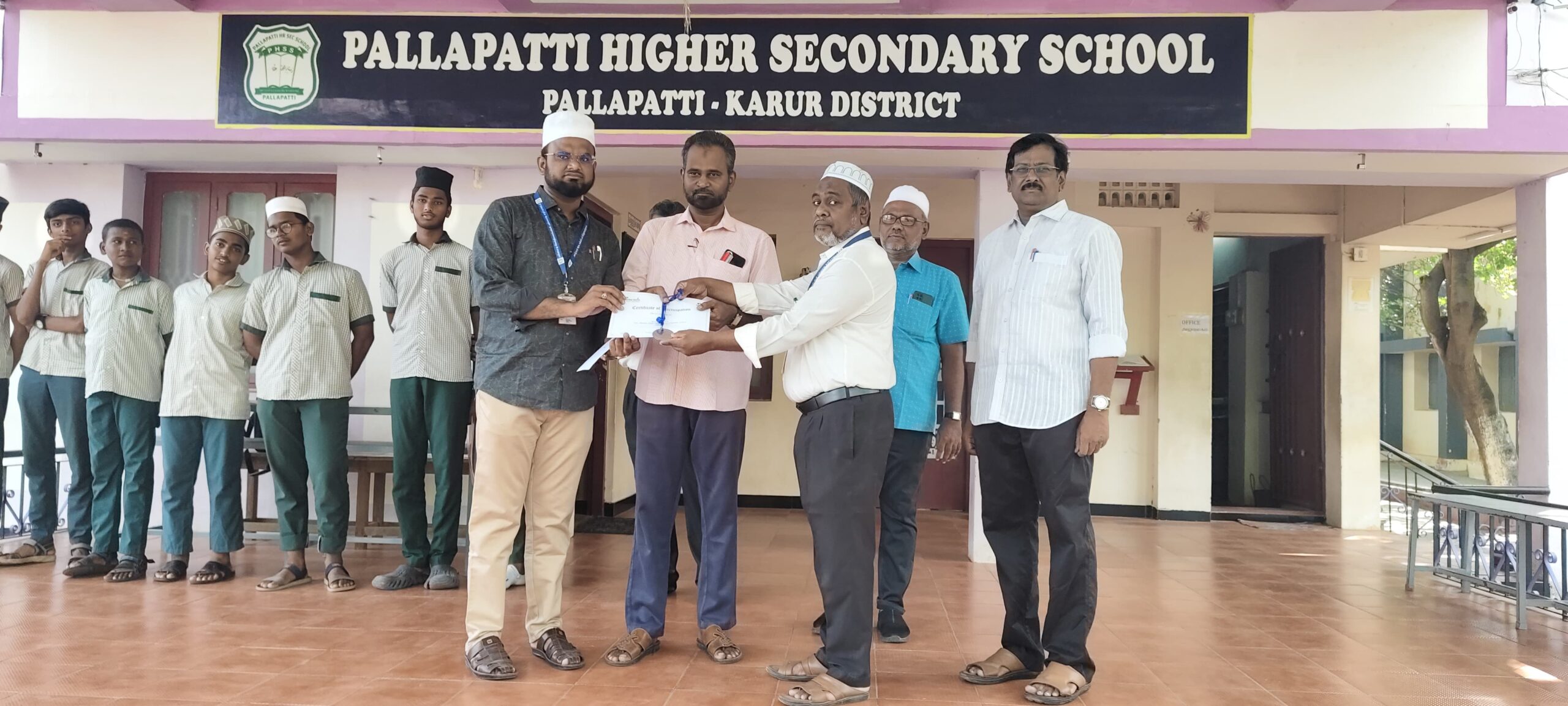 PHSS Students Honoured for Winning in Tata Essay Competition
